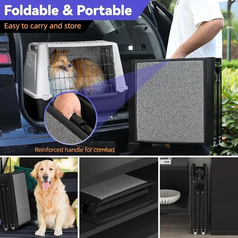 67''L & 20''W Portable Dog Ramp for Car
